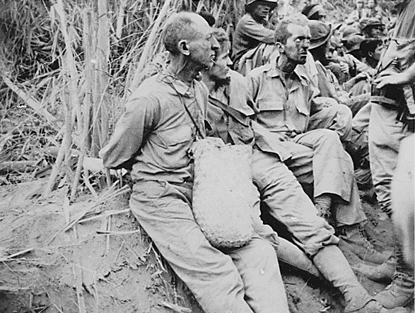 American Prisoners of War during the Bataan Death March