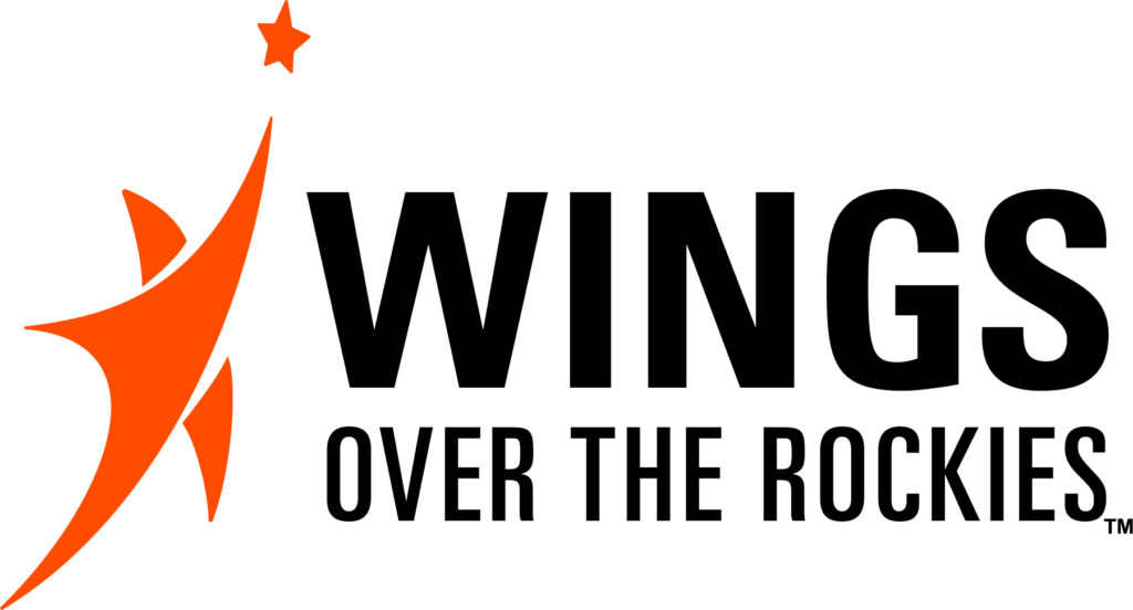 Logo for Wings Over The Rockies Air and Space Museum