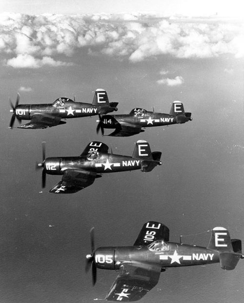 F-4U-Corsairs-In-Flight F-4U-Corsairs-In-Flight